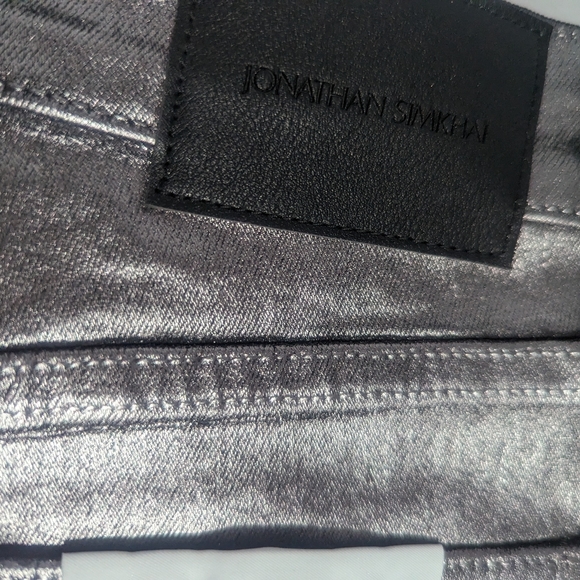 Jonathon Simkhai Metallic Coated pants - Picture 6 of 6